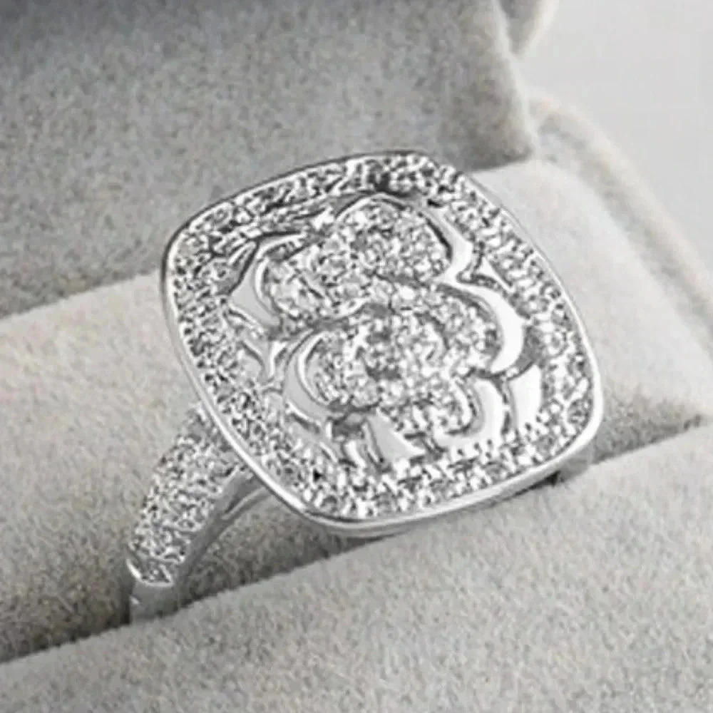 💝New Creative Design CZ Mystic Symbol Ring For Woman, GPMB1503